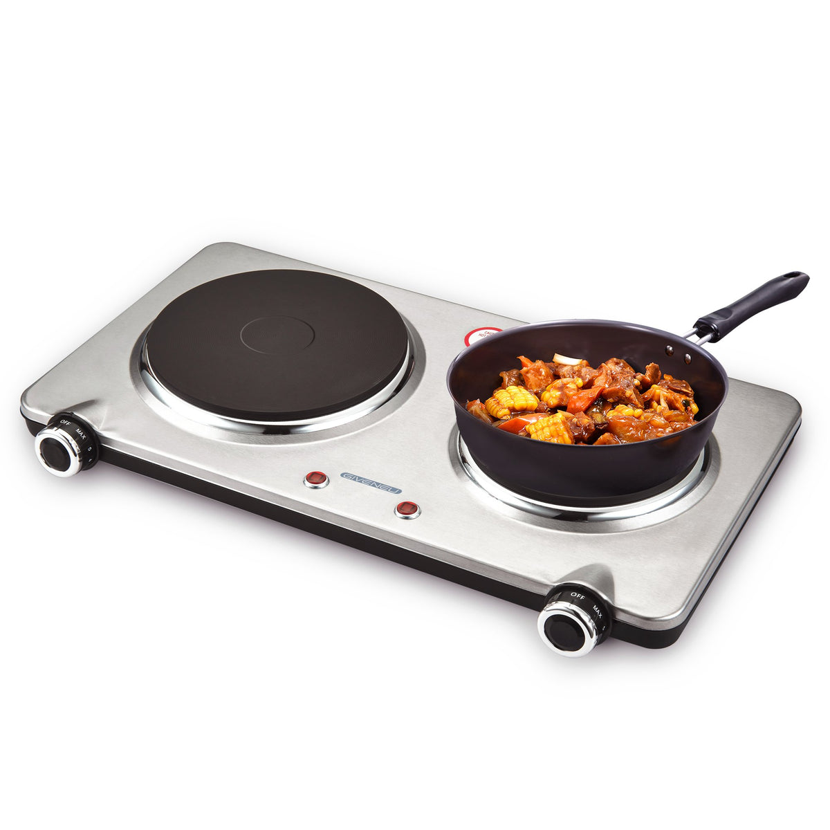 Giveneu 2020 Best movable fast heat-up Electric Stove double Hot Plate