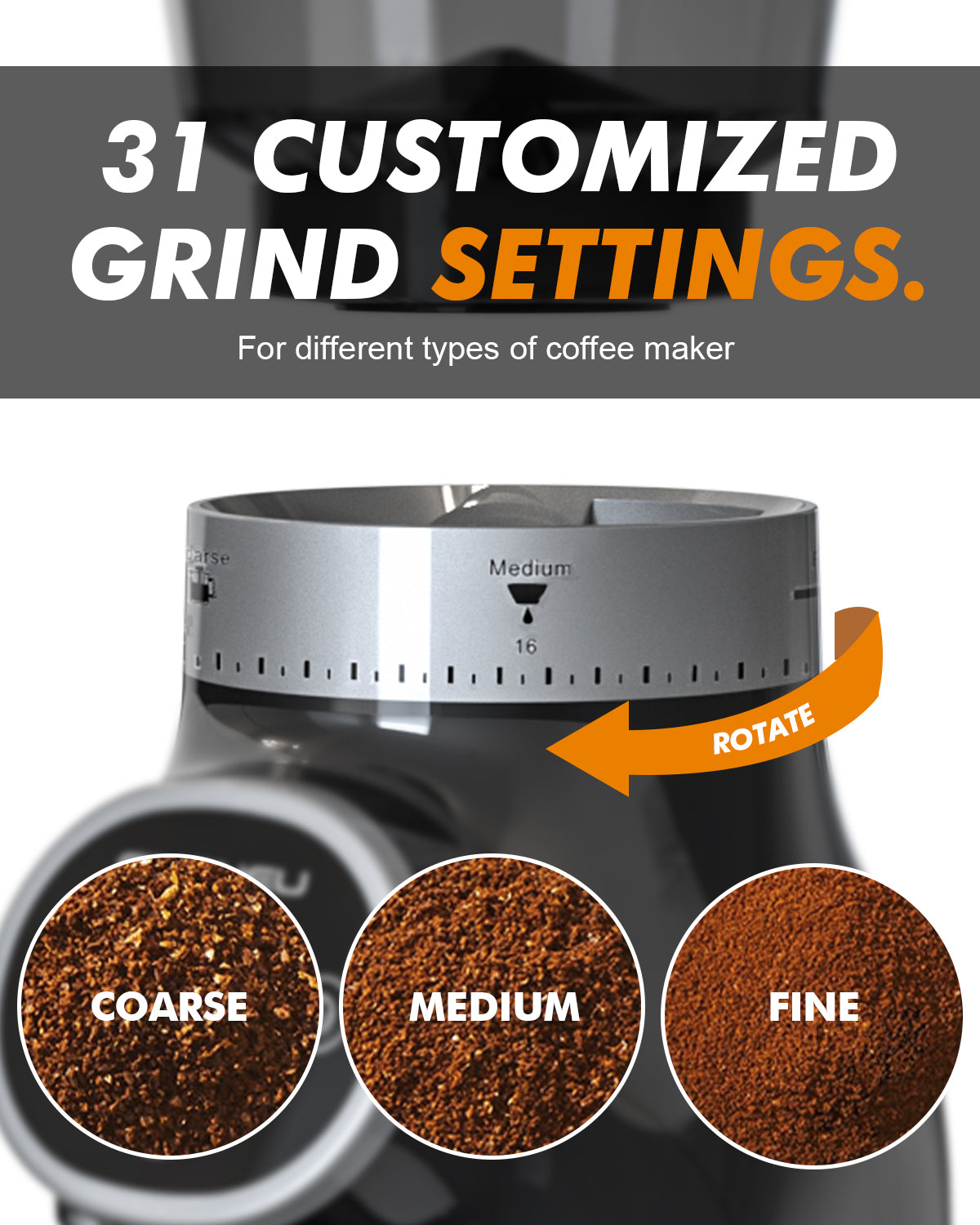 Best burr coffee grinder 2021 with plastic jar Giveneu™